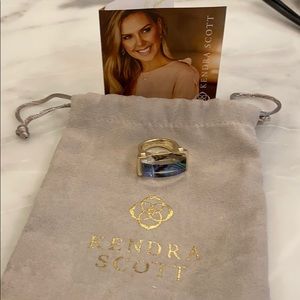 Kendra Scott Abalone Ring w/ Dust Bag Size 6
